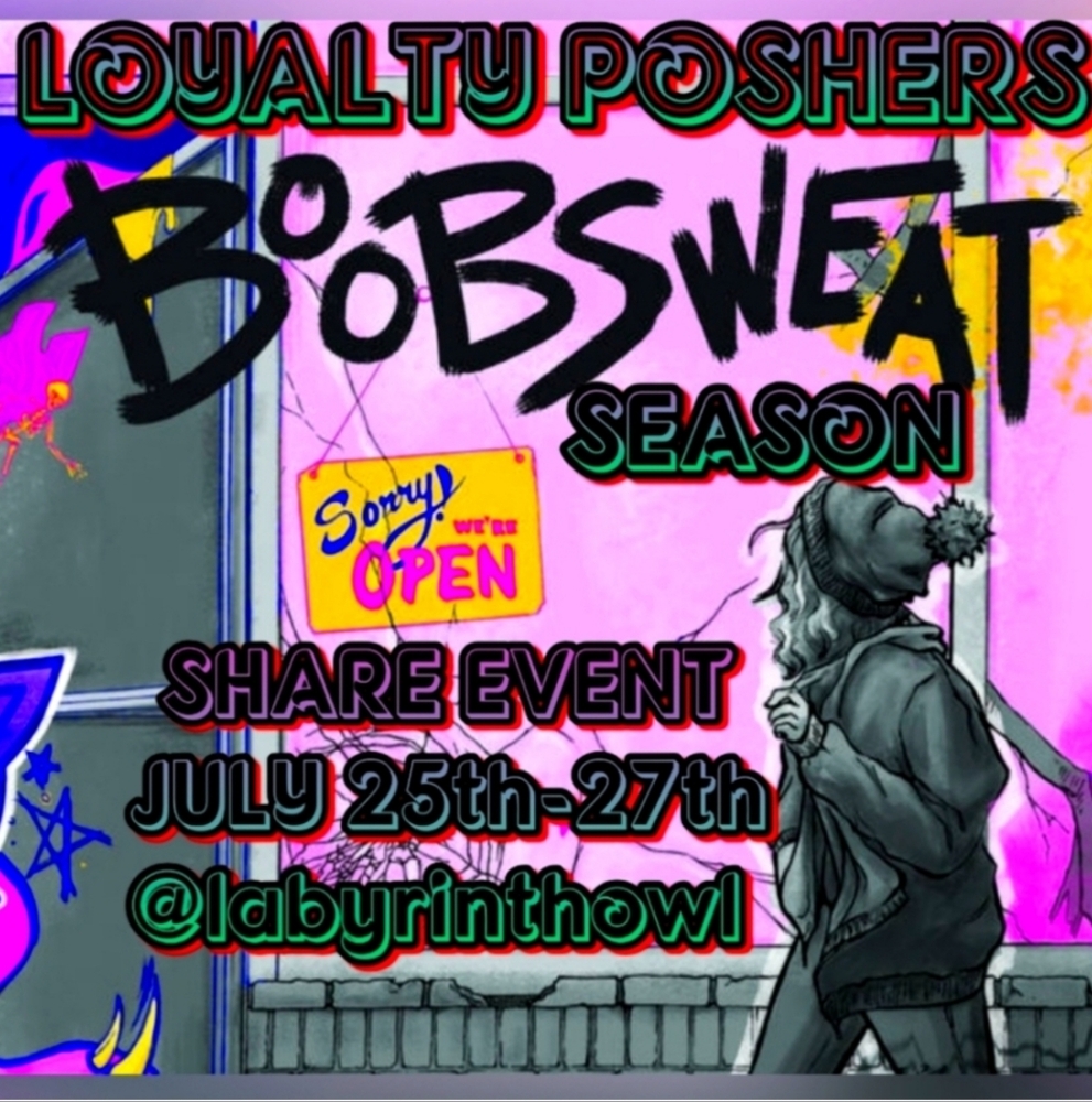 #75 @labyrinthowl Boob Sweat Share Event Participant!